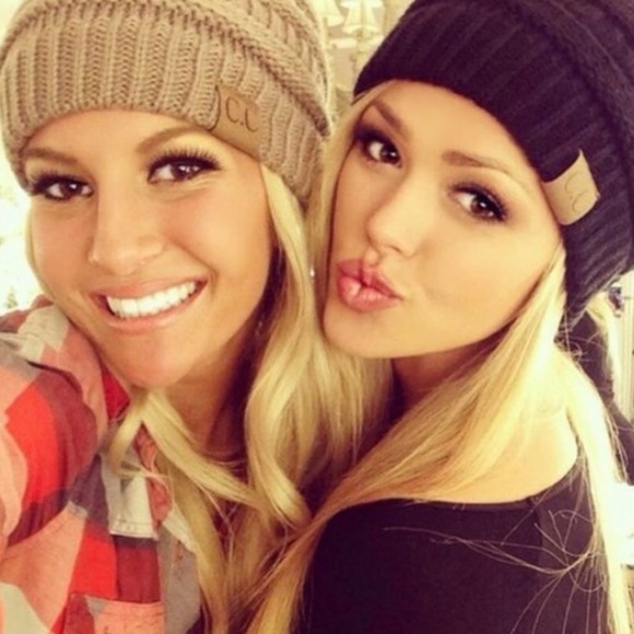 Crochet Boho Pom Beanie - Picture 2 of 4